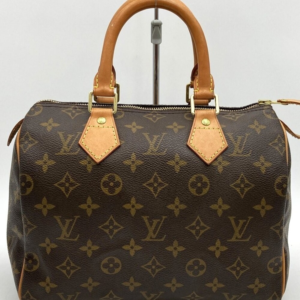 LOUIS VUITTON M41528 Monogram Speedy 25 Mini Boston Bag Handbag Brown Women's